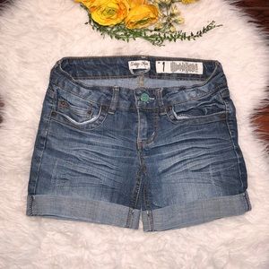 Indigo Rein Junior Denim Shorts 1